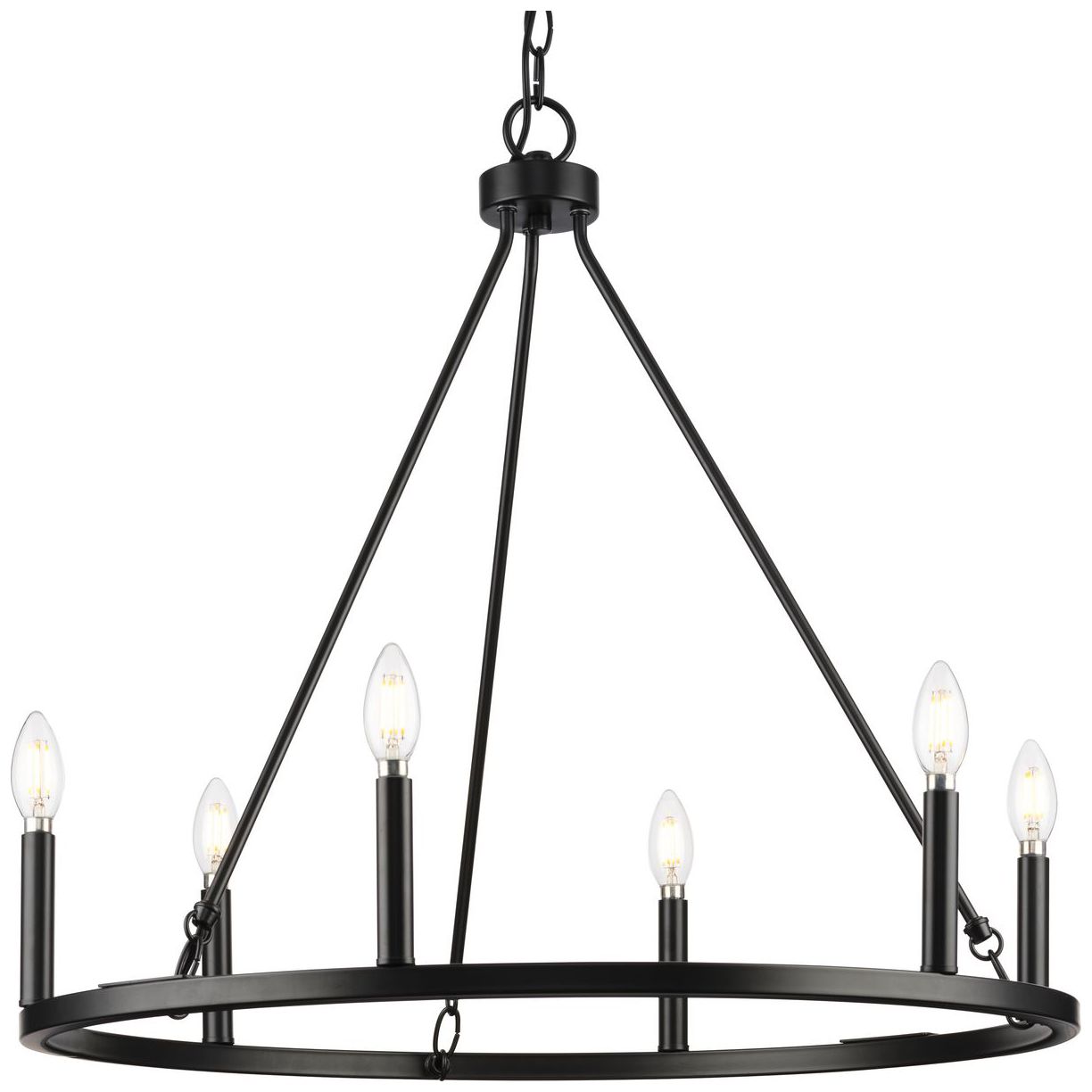 Gilliam Collection Six-Light Chandelier