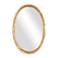 Gillian Antiqued-Brushed Gold 26" x 39" Wall Mirror