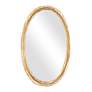 4_Gillian Antiqued-Brushed Gold 26" x 39" Wall Mirror more views