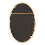 6_Gillian Antiqued-Brushed Gold 26" x 39" Wall Mirror more views