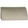 Gilly-11-inch-high-ceramic-beige-up/down-LED-outdoor-wall-light