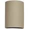 Gilly-13-inch-high-ceramic-beige-up/down-LED-outdoor-wall-light