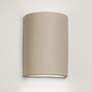 1_Gilly-13-inch-high-ceramic-beige-up/down-LED-outdoor-wall-light