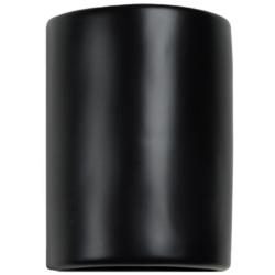 Gilly-13-inch-high-ceramic-black-up/down-LED-outdoor-wall-light
