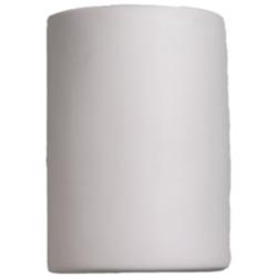 Gilly-13-inch-high-ceramic-paintable-white-no-pattern-up/down-LED-outdoor