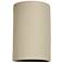 Gilly-15-inch-high-ceramic-beige-up/down-LED-outdoor-wall-light