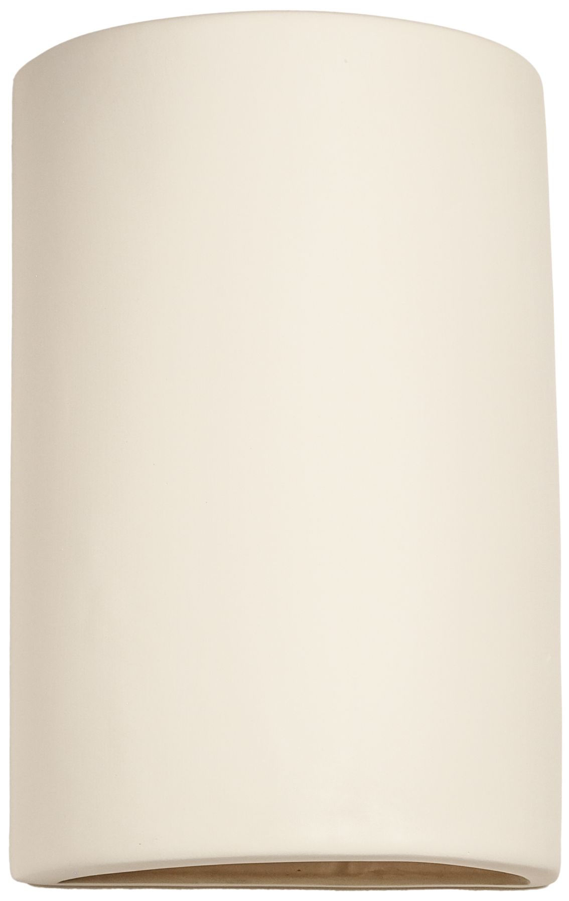 Gilly-15-inch-high-ceramic-paintable-white-up/down-LED-outdoor-wall-light