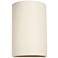 Gilly-15-inch-high-ceramic-paintable-white-up/down-LED-outdoor-wall-light