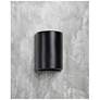 3_Gilly-8.5-inch-high-ceramic-black-up/down-LED-outdoor-wall-light more views