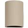 Gilly-8.5-inch-high-ceramic-cottonwood-up/down-LED-outdoor-wall-light