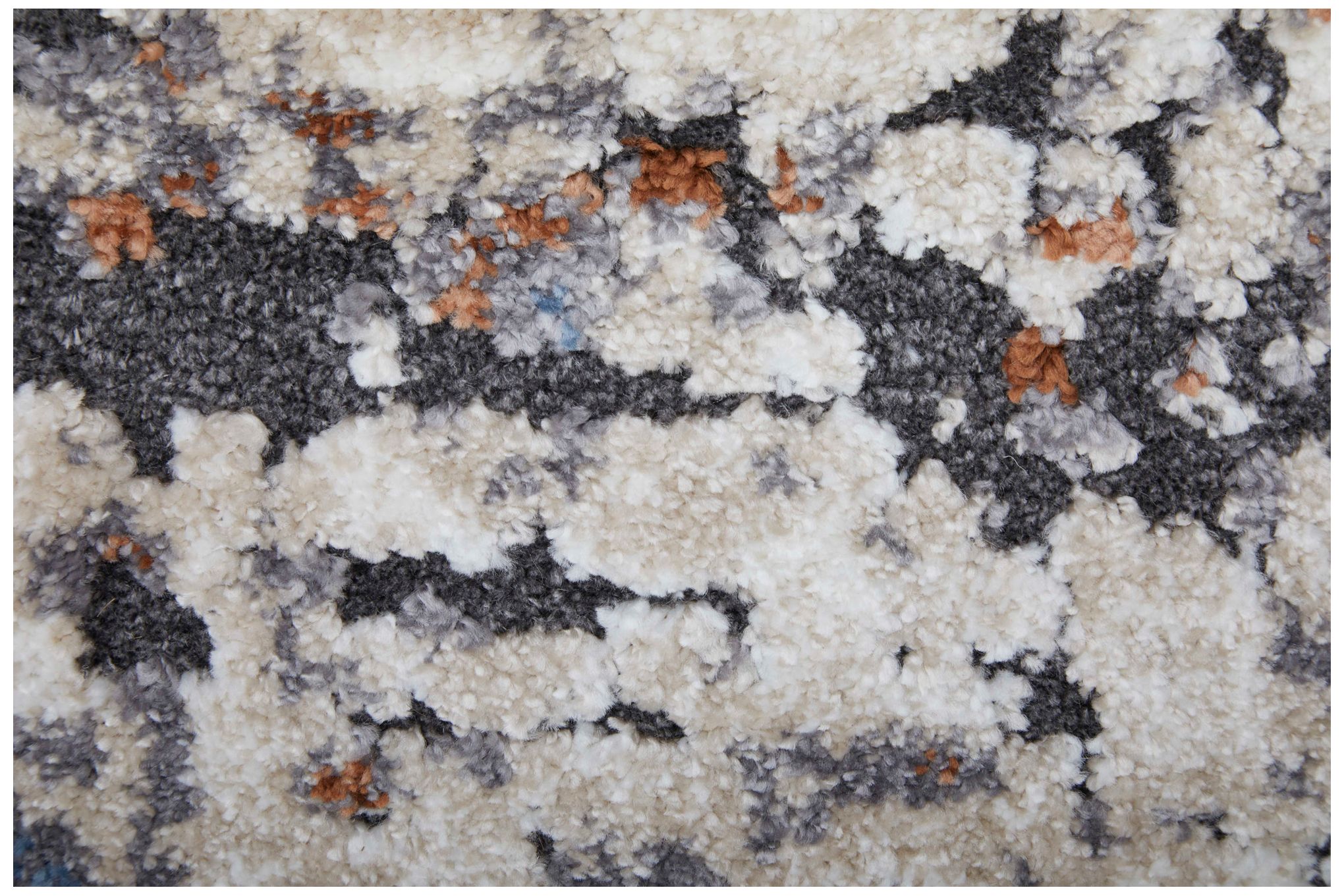 Image 6 Gilmore Abstract Indoor Ivory Area Rug 39MLF 8' x 10' more views