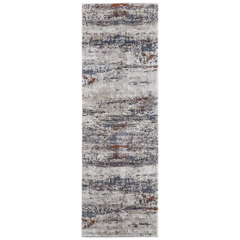 Image 1 Gilmore Modern Abstract Soft Indoor Ivory Area Rug 39MLF