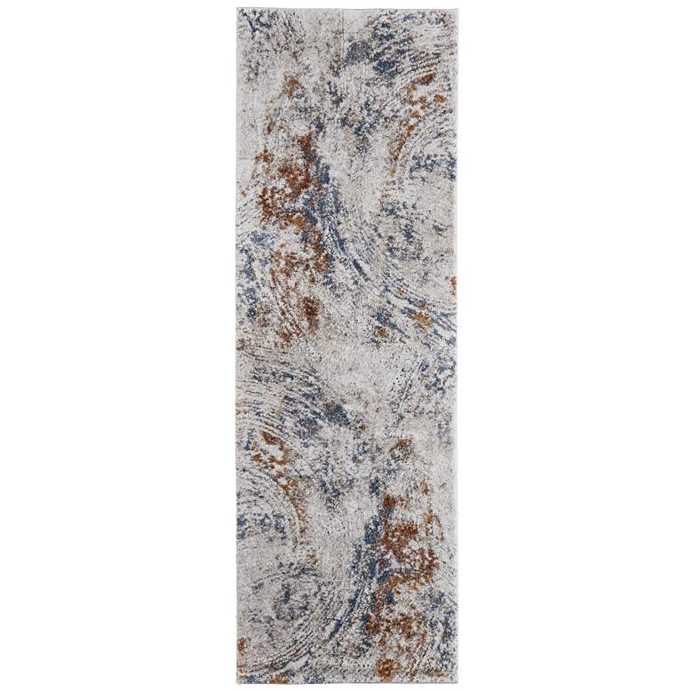 Image 1 Gilmore Modern Abstract Soft Indoor Ivory Area Rug 39MMF