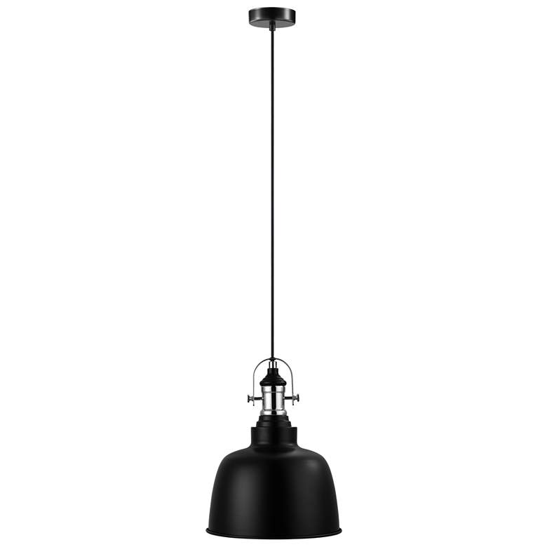 Image 1 Gilwell - 1-Light pendant - Matte Black - Chrome