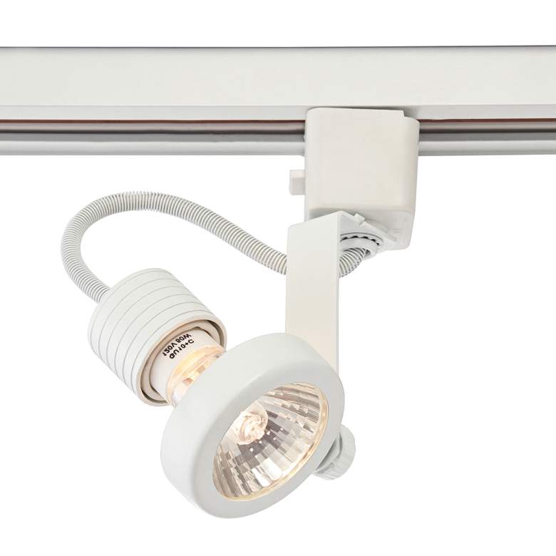 Image 1 Gimbal Ring White GU10 Track Head for Radius Track