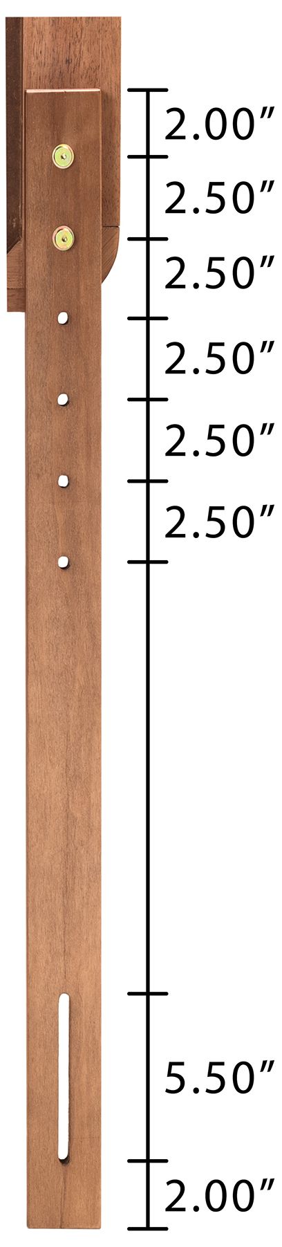 Giordano 78" Wide Ash Walnut Wood King Headboard