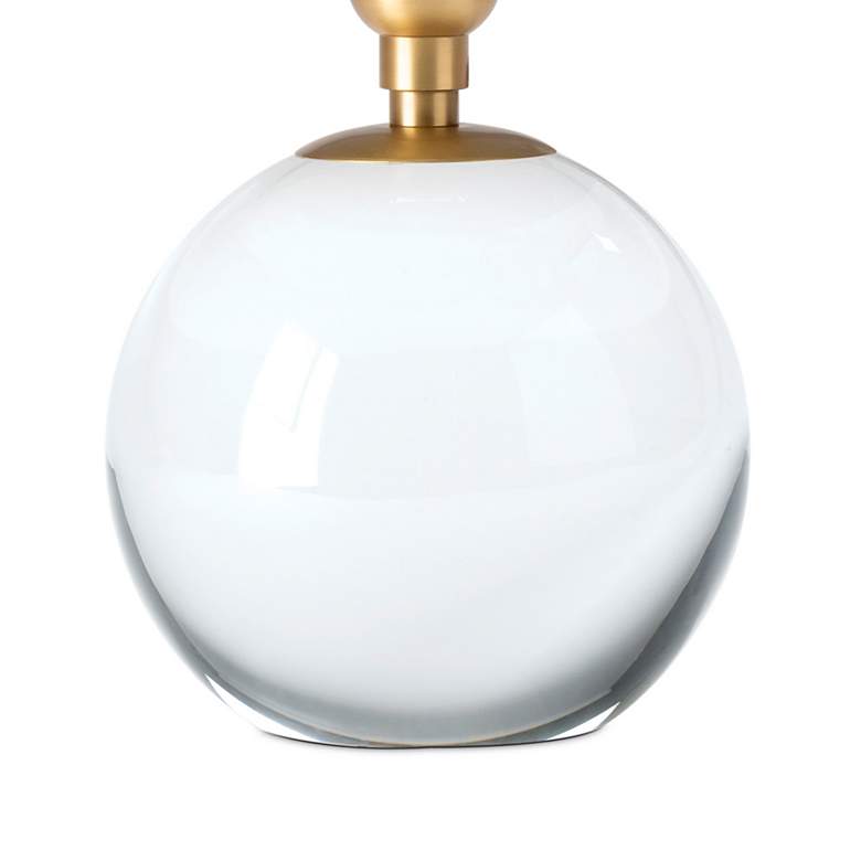 Image 6 Giorgio 13" High Crystal Accent Table Lamp with White Shade more views