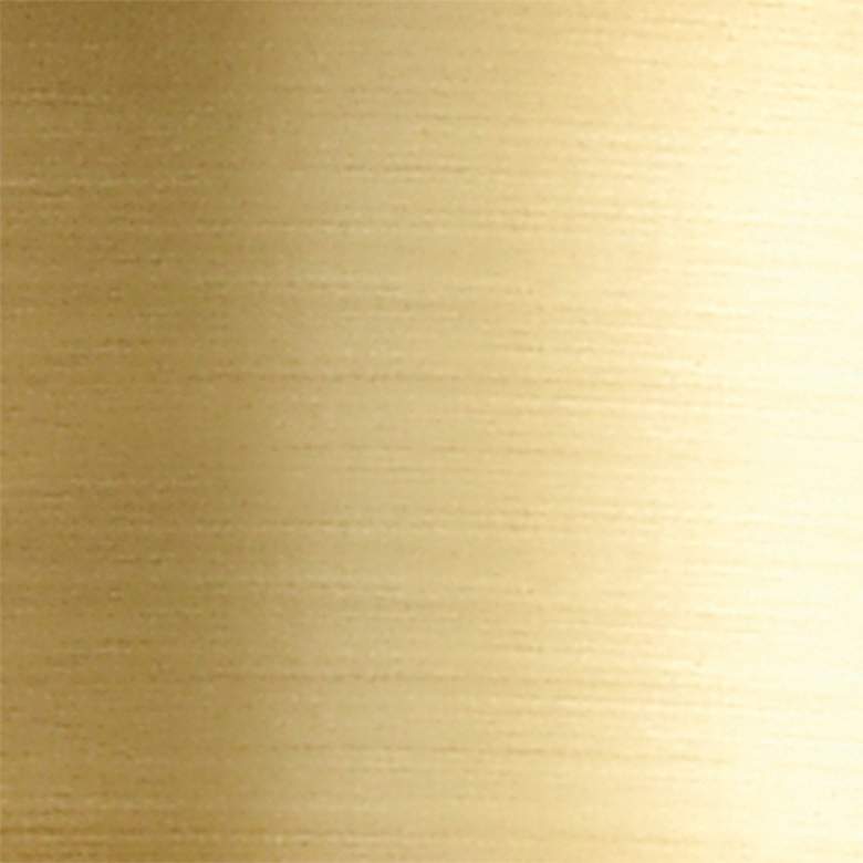 Image 4 Giselle 16" High Satin Gold Wall Sconce more views