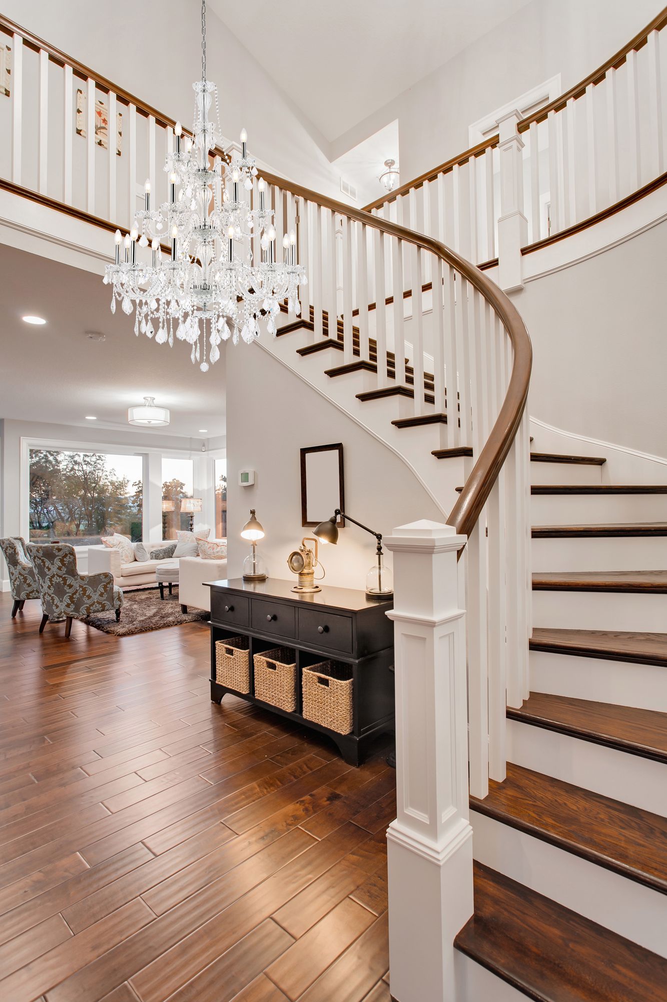 Image 3 Giselle 21 Lt Chrome Chandelier Clear more views