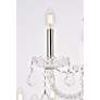 Giselle 21 Lt Chrome Chandelier Clear