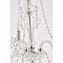 Giselle 21 Lt Chrome Chandelier Clear