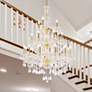 Thumbnail1 of Giselle 21 Lt Gold Chandelier Clear