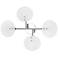 Giselle 23.5" High 4-Light Polished Nickel LED Wall Sconce