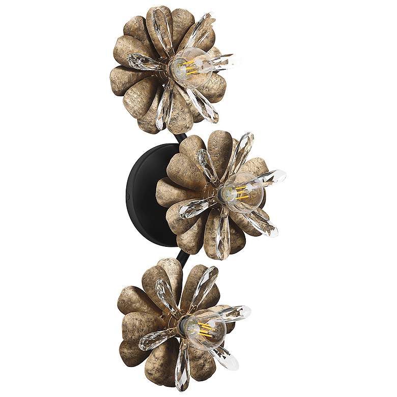 Image 2 Giselle 3-Light Wall Sconce in Delphine more views