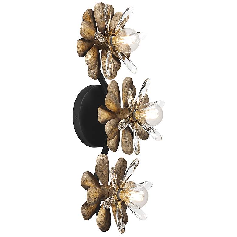 Image 4 Giselle 3-Light Wall Sconce in Delphine more views
