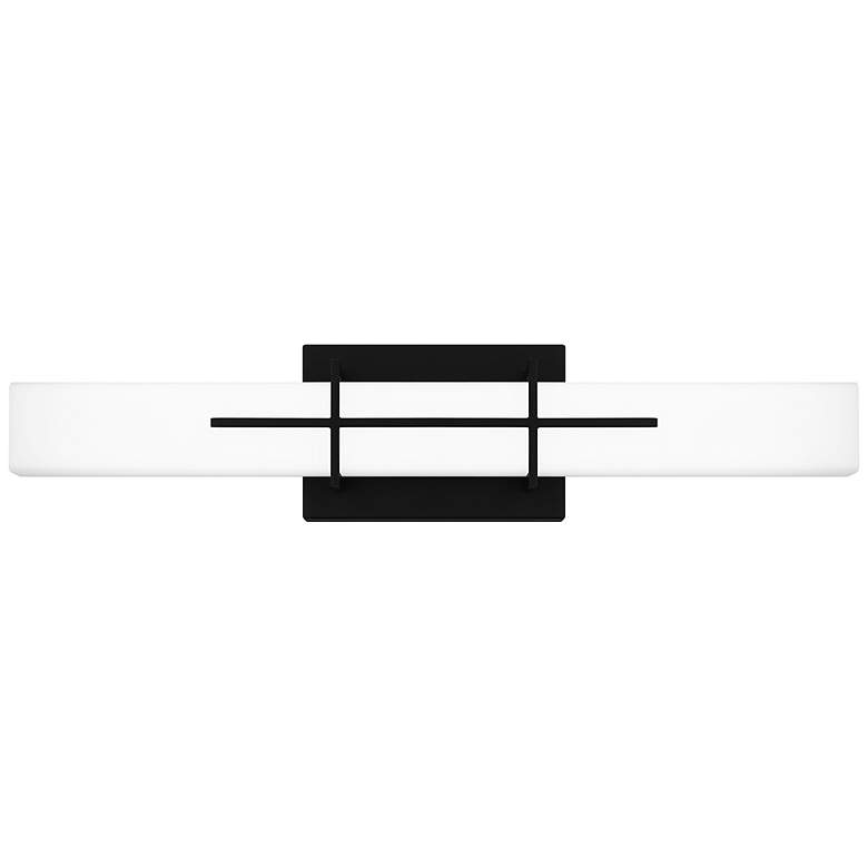 Image 2 Giselle Integrated LED Matte Black Bath Bar