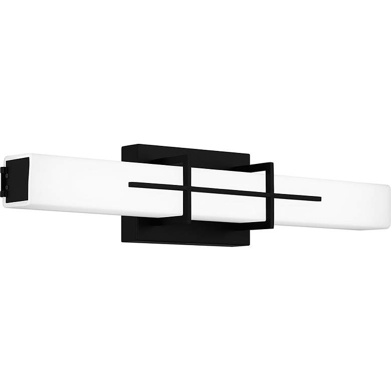Image 3 Giselle Integrated LED Matte Black Bath Bar more views