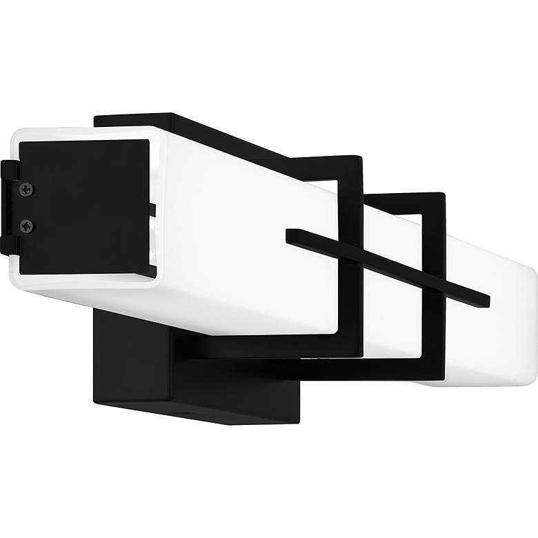 Image 4 Giselle Integrated LED Matte Black Bath Bar more views