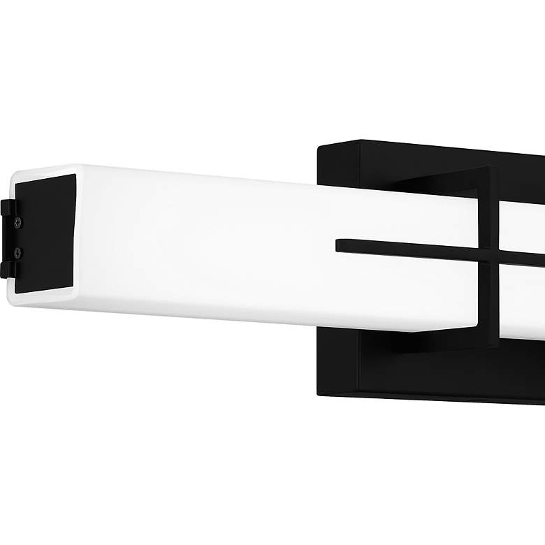 Image 5 Giselle Integrated LED Matte Black Bath Bar more views