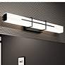 1_Giselle Integrated LED Matte Black Bath Bar