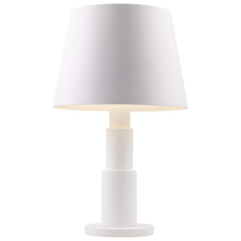 Image 2 Giustino 3-Lt Table Lamp - Matte White more views