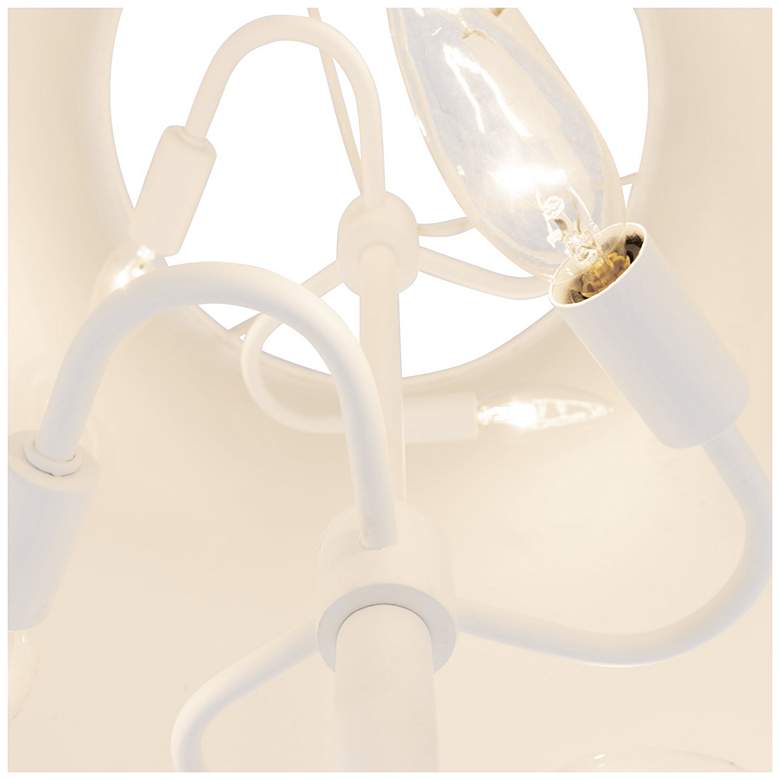 Image 5 Giustino 6-Lt Floor Lamp - Matte White more views