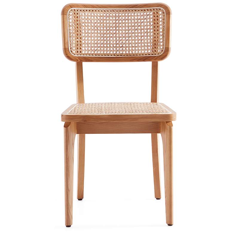 Image 7 Giverny Nature Wood and Cane Dining Chairs Set of 2 more views