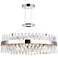 Glace LED Chandelier With Chrome Finish