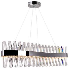 Image1 of Glace LED Chandelier With Chrome Finish