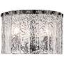 3_Glacier 12 1/2" Wide Matte Black 3-Light Ceiling Light