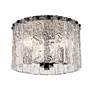 7_Glacier 12 1/2" Wide Matte Black 3-Light Ceiling Light more views