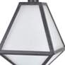 4_Glacier 14" High Smoky Black Charcoal Outdoor Post Light more views
