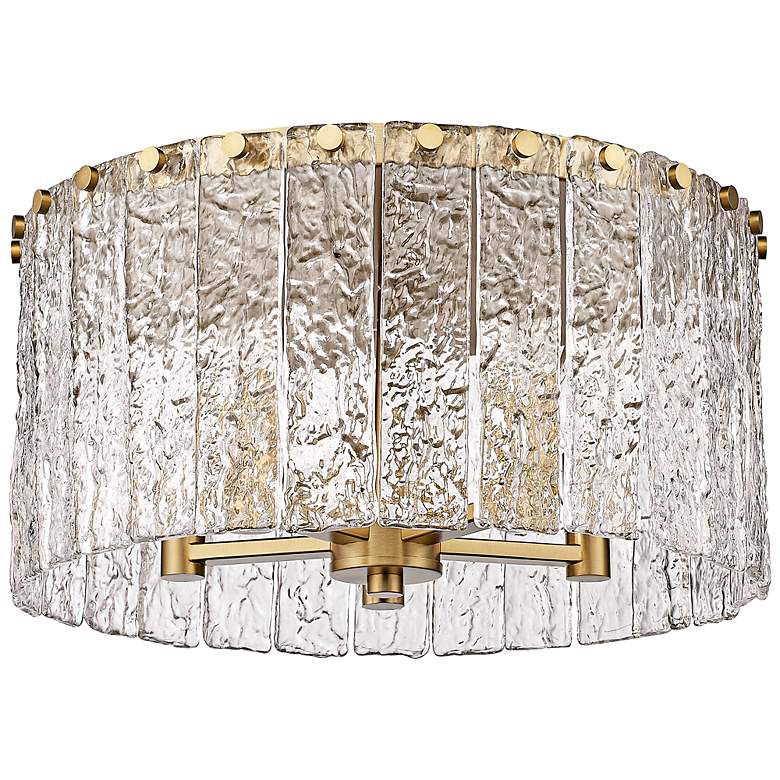 Image 7 Glacier 16 3/4" Wide Modern Gold 5-Light Ceiling Light more views