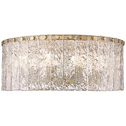 Glacier 20 3/4" Wide Modern Gold 8-Light Ceiling Light
