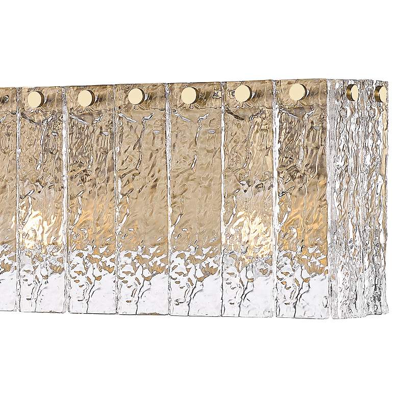 Image 3 Glacier 31 1/4" Wide Modern Gold Vanity Bath Light more views
