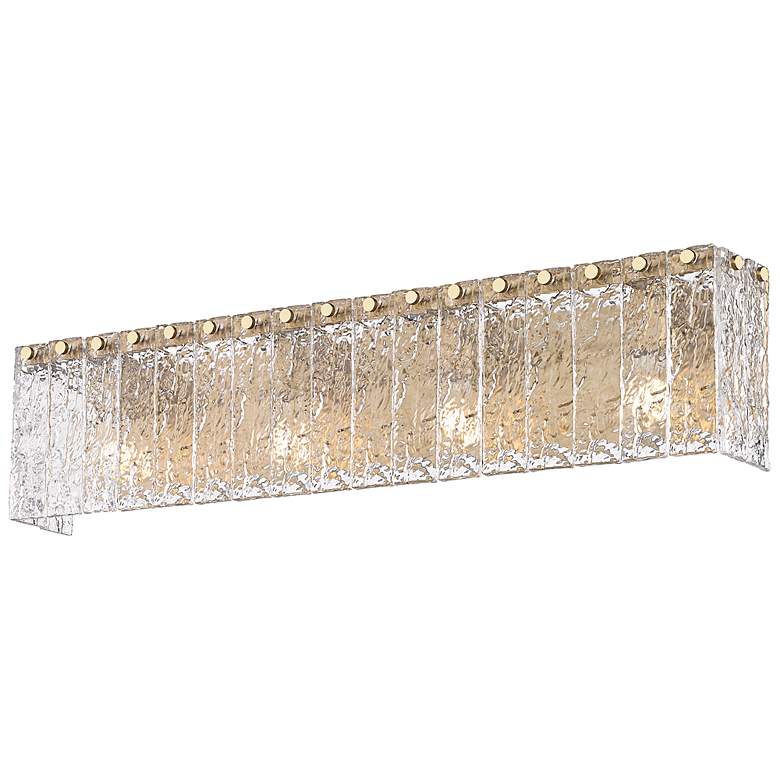 Image 6 Glacier 31 1/4" Wide Modern Gold Vanity Bath Light more views