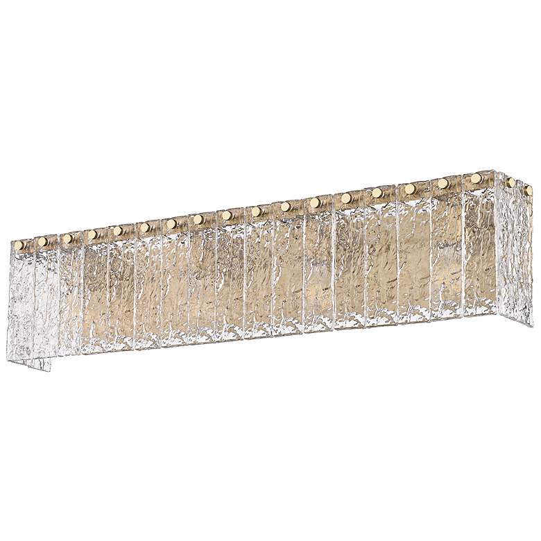 Image 7 Glacier 31 1/4" Wide Modern Gold Vanity Bath Light more views