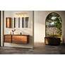 Glacier 31 1/4" Wide Modern Gold Vanity Bath Light