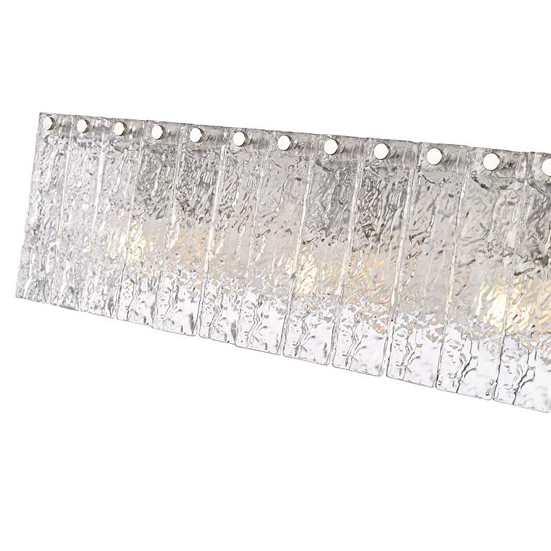 Image 5 Glacier 31 1/4"W Brushed Nickel 4-Light Vanity Bath Light more views