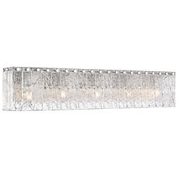 Glacier 36 3/4" Wide Brushed Nickel Vanity Bath Light